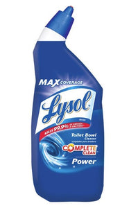 SKU # 11727 Lysol Complete Clean Power Fresh Scent Toilet Bowl Cleaner 24 oz Gel