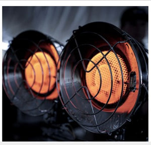 SKU:4565883 Mr. Heater 30000 Btu/h 300 sq ft Infrared Propane Tank Top Heater