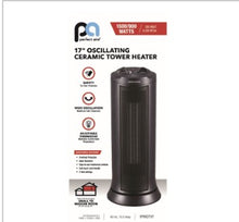 Load image into Gallery viewer, SKU:6034875 Perfect Aire 128 sq ft Electric Oscillating Tower Space Heater 5120 BTU