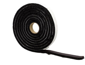 SKU:5315692 M-D Black Rubber Weather Stripping Tape For Windows 10 ft. L X 3/8 in.