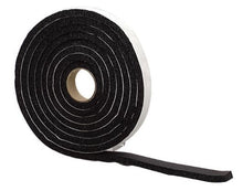 Load image into Gallery viewer, SKU:5666797 M-D Black Rubber Weather Stripping Tape For Auto and Marine 10 ft. L X 1/4 in.