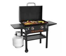 Load image into Gallery viewer, SKU:8061604 Blackstone 2 Burner Liquid Propane Outdoor Griddle with Hood Black